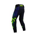 LEATT SPODNIE MOTO 5.5 I.K.S PANTS JUNGLE KOLOR CZARNY/GRANATOWY/ZIELONY FLUO ROZMIAR M