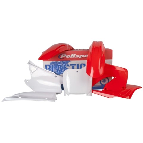 POLISPORT WYPRZEDAŻ KOMPLET PLASTIKÓW HONDA CR 125 '00-'01; CR 250 '00-'01 KOLOR OEM CZERWONO BIAŁY POLISPORT WYPRZEDAŻ KOMPLET PLASTIKÓW HONDA CR 125 '00-'01; CR 250 '00-'01 KOLOR OEM CZERWONO BIAŁY