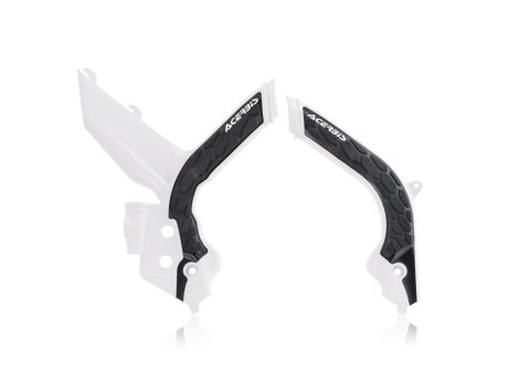 ACERBIS OSŁONY RAMY X-GRIP KTM EXC / EXC-F / XC-W / XCF-W '20-'23 KOLOR BIAŁY / CZARNY