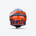 AIROH PROMOCJA KASK CROSS / ENDURO / ATV / QUAD AVIATOR ACE 2 ENGINE CERULEAN GLOSS KOLOR POMARAŃCZOWY/BIAŁY/NIEBIESKI ROZMIAR M