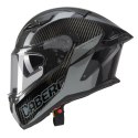 CABERG KASK INTEGRALNY Z BLENDĄ MODEL DRIFT EVO II CARBON NOVA GREY (PINLOCK) KOLOR CZARNY/SZARY ROZMIAR S (PINLOCK W ZESTAWIE)