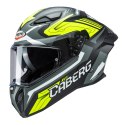 CABERG KASK INTEGRALNY Z BLENDĄ MODEL DRIFT EVO II JARAMA KOLOR CZARNY/SZARY/ŻÓŁTY FLUO MAT ROZMIAR S (PINLOCK W ZESTAWIE)