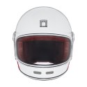 NOX PREMIUM KASK INTEGRALNY (FULL FACE) REVENGE STROBE KOLOR BIAŁY/NIEBIESKI/CZERWONY POŁYSK ROZMIAR M