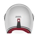 NOX PREMIUM KASK OTWARTY JET HERITAGE SOLID KOLOR SREBRNY ROZMIAR M