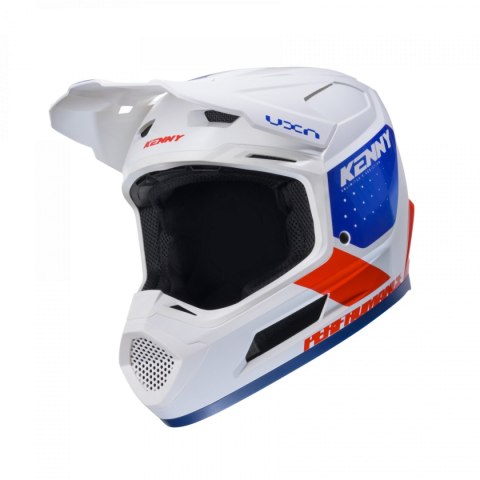 KENNY RACING KASK CROSS/ENDURO MODEL PERFORMANCE ERT GRAPHIC FLAG KOLOR BIAŁY/CZERWONY/NIEBIESKI ROZMIAR XL ( 61 - 62 CM ) KENNY RACING KASK CROSS/ENDURO MODEL PERFORMANCE ERT GRAPHIC FLAG KOLOR BIAŁY/CZERWONY/NIEBIESKI ROZMIAR XL ( 61 - 62 CM )
