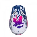 KENNY RACING KASK CROSS/ENDURO MODEL PERFORMANCE ERT GRAPHIC FLUID KOLOR BIAŁY/NIEBIESKI/RÓŻOWY ROZMIAR XL ( 61 - 62 CM )