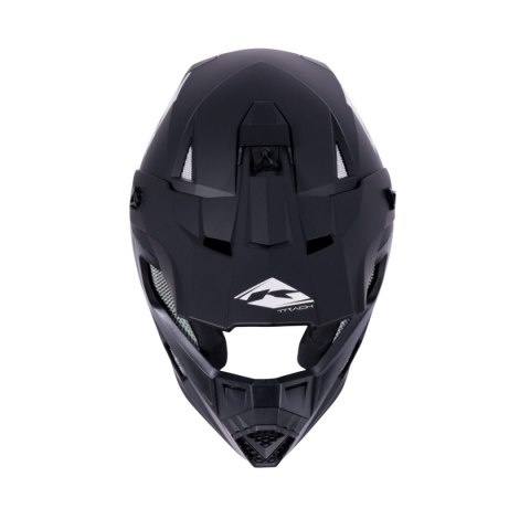 KENNY RACING KASK CROSS/ENDURO MODEL TRACK SOLID MATT BLACK HOLOGRAPHIC KOLOR CZARNY/SZARY ROZMIAR XL ( 61 - 62 CM ) KENNY RACING KASK CROSS/ENDURO MODEL TRACK SOLID MATT BLACK HOLOGRAPHIC KOLOR CZARNY/SZARY ROZMIAR XL ( 61 - 62 CM )
