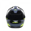KENNY RACING KASK DUAL ADVENTURE MODEL EXTREME GRAPHIC NEON YELLOW KOLOR CZARNY/SZARY/ŻÓŁTY ROZMIAR L (59 - 60 CM)