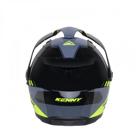 KENNY RACING KASK DUAL ADVENTURE MODEL EXTREME GRAPHIC NEON YELLOW KOLOR CZARNY/SZARY/ŻÓŁTY ROZMIAR L (59 - 60 CM) KENNY RACING KASK DUAL ADVENTURE MODEL EXTREME GRAPHIC NEON YELLOW KOLOR CZARNY/SZARY/ŻÓŁTY ROZMIAR L (59 - 60 CM)
