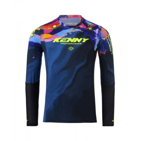KENNY RACING KOSZULKA CROSS/ENDURO MODEL PERFORMANCE BRUSH KOLOR NIEBIESKI/ŻÓŁTY/CZERWONY ROZMIAR XXXL KENNY RACING KOSZULKA CROSS/ENDURO MODEL PERFORMANCE BRUSH KOLOR NIEBIESKI/ŻÓŁTY/CZERWONY ROZMIAR XXXL
