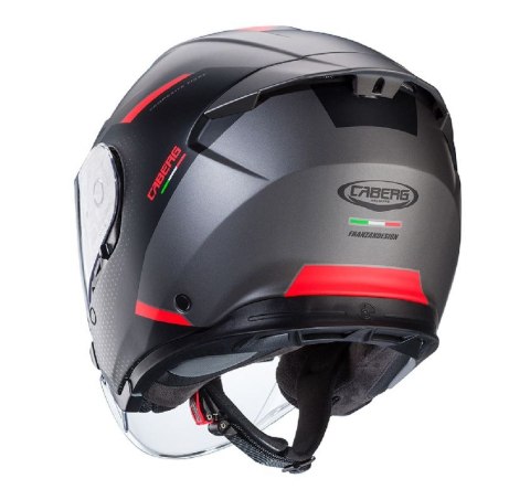 CABERG KASK OTWARTY JET OTWARTY FLYON II BOSS KOLOR CZARNY/SZARY/CZERWONY MAT ROZMIAR S CABERG KASK OTWARTY JET OTWARTY FLYON II BOSS KOLOR CZARNY/SZARY/CZERWONY MAT ROZMIAR S