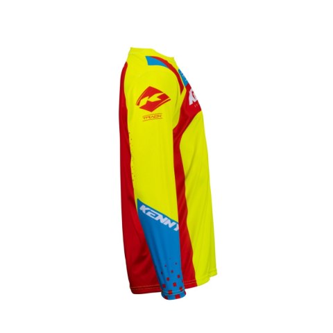 KENNY RACING KOSZULKA CROSS/ENDURO MODEL TRACK KID/JUNIOR NEON YELLOW/RED KOLOR CZERWONY/ŻÓŁTY/BIAŁY ROZMIAR XXXXS KENNY RACING KOSZULKA CROSS/ENDURO MODEL TRACK KID/JUNIOR NEON YELLOW/RED KOLOR CZERWONY/ŻÓŁTY/BIAŁY ROZMIAR XXXXS