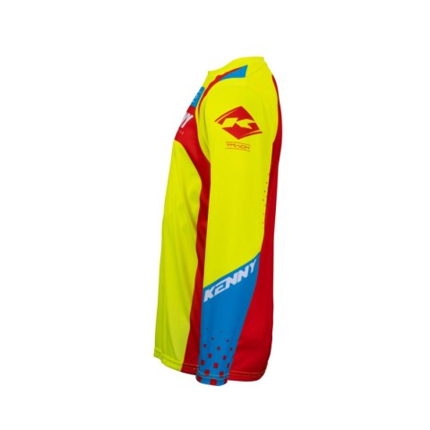 KENNY RACING KOSZULKA CROSS/ENDURO MODEL TRACK KID/JUNIOR NEON YELLOW/RED KOLOR CZERWONY/ŻÓŁTY/BIAŁY ROZMIAR XXXXS KENNY RACING KOSZULKA CROSS/ENDURO MODEL TRACK KID/JUNIOR NEON YELLOW/RED KOLOR CZERWONY/ŻÓŁTY/BIAŁY ROZMIAR XXXXS
