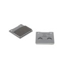 NISSIN KLOCKI HAMULCOWE KH63 / KH161 PREMIUM SEMI-METALLIC (SPIEK METALICZNY) (ECE R90) (MADE IN JAPAN) (2P-213NS)