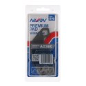 NISSIN 2024/10 KLOCKI HAMULCOWE KH85 PREMIUM SEMI-METALLIC (SPIEK METALICZNY) (ECE R90) (MADE IN JAPAN) (2P-241NS)