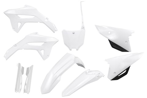 UFO KOMPLET PLASTIKÓW (FULL KIT) Z OSŁONAMI TELESKOPÓW (AMORTYZATORÓW) HONDA CRF 250R '22-'24, CRF 450R '21-'24 KOLOR BIAŁY UFO KOMPLET PLASTIKÓW (FULL KIT) Z OSŁONAMI TELESKOPÓW (AMORTYZATORÓW) HONDA CRF 250R '22-'24, CRF 450R '21-'24 KOLOR BIAŁY