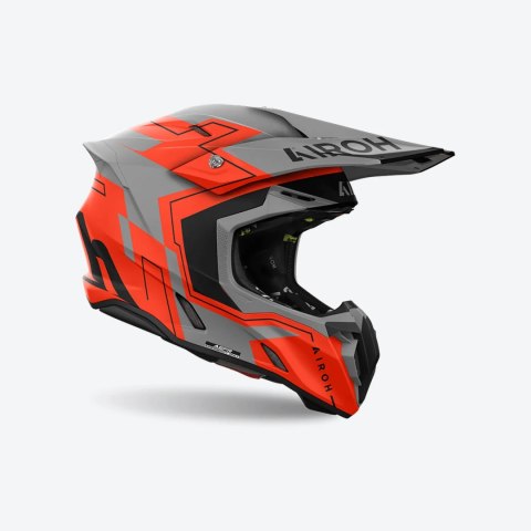 AIROH KASK CROSS / ENDURO / ATV / QUAD TWIST 3 DIZZY KOLOR SZARY/POMARAŃCZOWY FLUO ROZMIAR M AIROH KASK CROSS / ENDURO / ATV / QUAD TWIST 3 DIZZY KOLOR SZARY/POMARAŃCZOWY FLUO ROZMIAR M