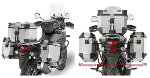 KAPPA STELAŻ KUFRÓW BOCZNYCH MONOKEY CAM SIDE SUZUKI DL 650 V-Strom (17-23) - POD KUFRY KFR K'FORCE ORAZ KVG K'VOYAGER ALU KAPPA STELAŻ KUFRÓW BOCZNYCH MONOKEY CAM SIDE SUZUKI DL 650 V-Strom (17-23) - POD KUFRY KFR K'FORCE ORAZ KVG K'VOYAGER ALU