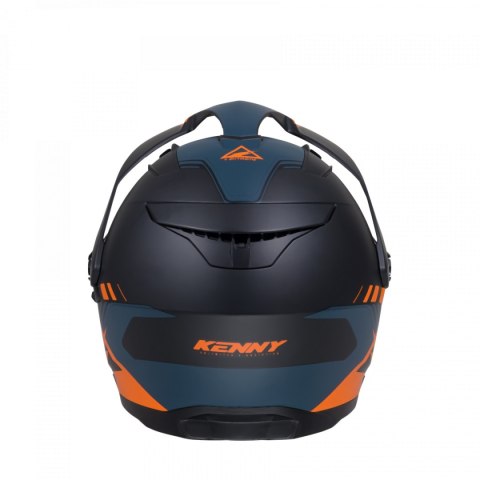 KENNY RACING KASK DUAL ADVENTURE MODEL EXTREME GRAPHIC ORANGE/PETROL MATT KOLOR CZARNY/POMARAŃCZOWY ROZMIAR XL (61 - 62 CM) KENNY RACING KASK DUAL ADVENTURE MODEL EXTREME GRAPHIC ORANGE/PETROL MATT KOLOR CZARNY/POMARAŃCZOWY ROZMIAR XL (61 - 62 CM)