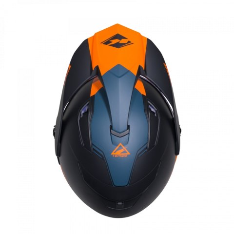 KENNY RACING KASK DUAL ADVENTURE MODEL EXTREME GRAPHIC ORANGE/PETROL MATT KOLOR CZARNY/POMARAŃCZOWY ROZMIAR XL (61 - 62 CM) KENNY RACING KASK DUAL ADVENTURE MODEL EXTREME GRAPHIC ORANGE/PETROL MATT KOLOR CZARNY/POMARAŃCZOWY ROZMIAR XL (61 - 62 CM)