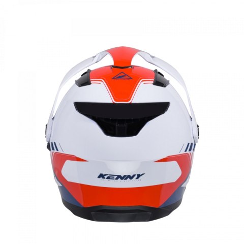 KENNY RACING KASK DUAL ADVENTURE MODEL EXTREME GRAPHIC PATRIOT KOLOR BIAŁY/NIEBIESKI/CZERWONY ROZMIAR XL ( 61 - 62 CM ) KENNY RACING KASK DUAL ADVENTURE MODEL EXTREME GRAPHIC PATRIOT KOLOR BIAŁY/NIEBIESKI/CZERWONY ROZMIAR XL ( 61 - 62 CM )