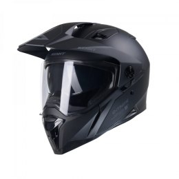 KENNY RACING KASK DUAL ADVENTURE MODEL EXTREME SOLID MATT BLACK KOLOR CZARNY ROZMIAR XXL (63 - 64 CM)
