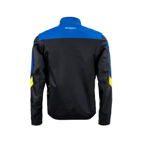 KENNY RACING KURTKA ADVENTURE/ENDURO MODEL SOFTSHELL BLUE KOLOR CZARNY/NIEBIESKI/ŻÓŁTY ROZMIAR M KENNY RACING KURTKA ADVENTURE/ENDURO MODEL SOFTSHELL BLUE KOLOR CZARNY/NIEBIESKI/ŻÓŁTY ROZMIAR M
