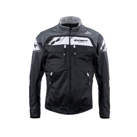 KENNY RACING KURTKA ADVENTURE/ENDURO MODEL SOFTSHELL GREY KOLOR CZARNY/SZARY/BIAŁY ROZMIAR M KENNY RACING KURTKA ADVENTURE/ENDURO MODEL SOFTSHELL GREY KOLOR CZARNY/SZARY/BIAŁY ROZMIAR M