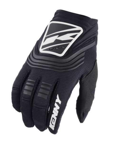 KENNY RACING RĘKAWICE CROSS/ENDURO MODEL TITANIUM BLACK KOLOR CZARNY/BIAŁY ROZMIAR L KENNY RACING RĘKAWICE CROSS/ENDURO MODEL TITANIUM BLACK KOLOR CZARNY/BIAŁY ROZMIAR L