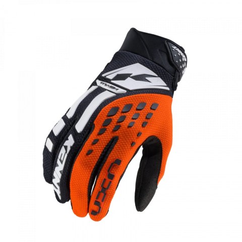 KENNY RACING RĘKAWICE CROSS/ENDURO MODEL TRACK ORANGE KOLOR CZARNY/POMARAŃCZOWY/BIAŁY ROZMIAR M KENNY RACING RĘKAWICE CROSS/ENDURO MODEL TRACK ORANGE KOLOR CZARNY/POMARAŃCZOWY/BIAŁY ROZMIAR M