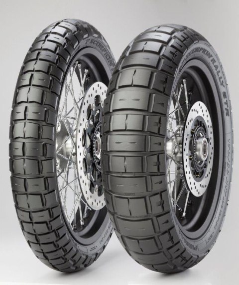PIRELLI OPONA 110/80R19 SCORPION RALLY STR 59V M+S M/C TL PRZÓD DOT 47/2024