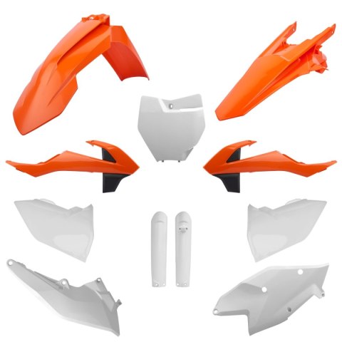 POLISPORT KOMPLET PLASTIKÓW (FULL KIT) KTM SX/SX-F '16-'18 W ZESTAWIE TABLICA PRZEDNIA (8664900002) I OSŁONY AMORTYZATORÓW (8398 POLISPORT KOMPLET PLASTIKÓW (FULL KIT) KTM SX/SX-F '16-'18 W ZESTAWIE TABLICA PRZEDNIA (8664900002) I OSŁONY AMORTYZATORÓW (8398