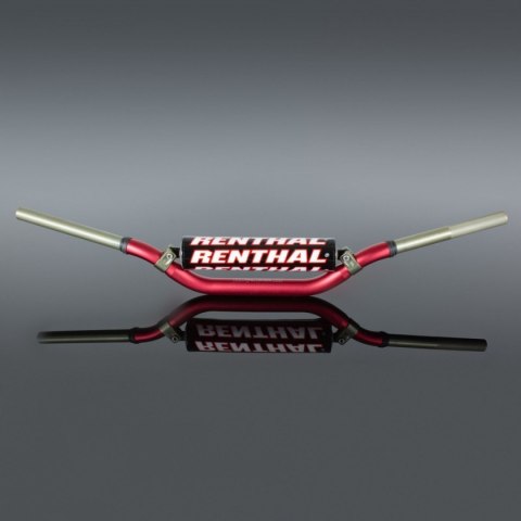RENTHAL KIEROWNICA 1,1/8 CALA (28,6MM) MX TWINWALL 922 HANDLEBAR RED RC HIGH PADDED KOLOR CZERWONY Z GĄBKĄ RENTHAL KIEROWNICA 1,1/8 CALA (28,6MM) MX TWINWALL 922 HANDLEBAR RED RC HIGH PADDED KOLOR CZERWONY Z GĄBKĄ