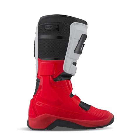 GAERNE BUTY CROSS/ENDURO MODEL GX-1 EVO RED/WHITE KOLOR CZERWONY/BIAŁY/CZARNY ROZMIAR 43 GAERNE BUTY CROSS/ENDURO MODEL GX-1 EVO RED/WHITE KOLOR CZERWONY/BIAŁY/CZARNY ROZMIAR 43