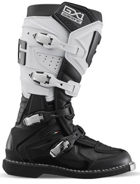 GAERNE BUTY CROSS/ENDURO MODEL GX-1 GOODYEAR BLACK/WHITE KOLOR CZARNY/BIAŁY ROZMIAR 47 GAERNE BUTY CROSS/ENDURO MODEL GX-1 GOODYEAR BLACK/WHITE KOLOR CZARNY/BIAŁY ROZMIAR 47