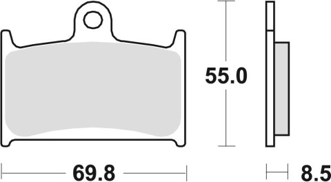 TRW ZF KLOCKI HAMULCOWE KH145 KH236 SINTER STREET SUZUKI GSXR 750 88-93, GSXR 1100 89-92, TRIUMPH DAYTONA 955 96-06, SPEED TRIPL TRW ZF KLOCKI HAMULCOWE KH145 KH236 SINTER STREET SUZUKI GSXR 750 88-93, GSXR 1100 89-92, TRIUMPH DAYTONA 955 96-06, SPEED TRIPL
