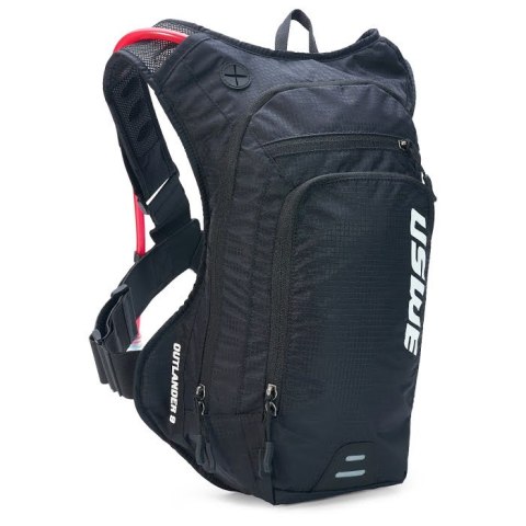 USWE CAMEL BAG OUTLANDER 9L BLACK KOLOR CZARNY MOTO/ROWER POJEMNOŚĆ 3L PŁYN (9L PLECAK)