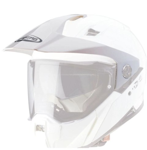 CABERG CZĘŚCI DASZEK DO KASKU XTRACE KOLOR BIAŁY