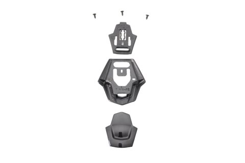 CABERG CZĘŚCI TYLNY WLOT POWIETRZA DO KASKU DRIFT EVO KOLOR CZARNY