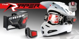 RISK PROMOCJA RACING RIPPER AUTOMATED GOGGLE ROLL AUTOMATYCZNY SYSTEM ROLL-OFF BLUETOOTH