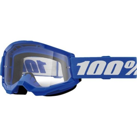 100 PROCENT GOGLE STRATA 2 YOUTH JUNIOR BLUE - CLEAR LENS - KOLOR NIEBIESKI/BIAŁY SZYBKA PRZEŹROCZYSTA 100 PROCENT GOGLE STRATA 2 YOUTH JUNIOR BLUE - CLEAR LENS - KOLOR NIEBIESKI/BIAŁY SZYBKA PRZEŹROCZYSTA