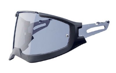 CABERG CZĘŚCI SZYBKA WIZJERA DO KASKU GHOST / GHOST X LIGHT SMOKE (ORIGINAL) ANTISCRATCH / ANTIFOG LEKKO PRZYCIEMNIANA (WIZJER M