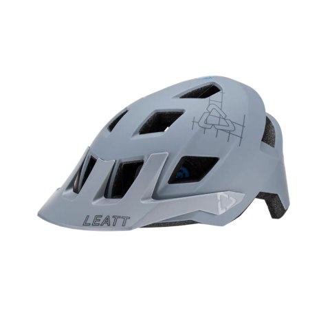 LEATT KASK ROWEROWY MTB ALLMTN 1.0 V23 HELMET TITANIUM KOLOR SZARY ROZMIAR S (51-55 cm) LEATT KASK ROWEROWY MTB ALLMTN 1.0 V23 HELMET TITANIUM KOLOR SZARY ROZMIAR S (51-55 cm)