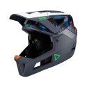 LEATT KASK ROWEROWY MTB ENDURO 4.0 (WYPINANA SZCZĘKA) V24 HELMET JUNGLE KOLOR GRANATOWY/BIAŁY ROZMIAR L (59-63 cm)