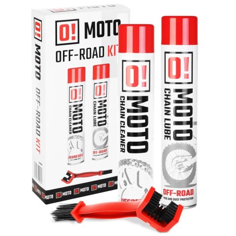 OMOTO OFF ROAD CHAIN CARE AND PROTECTION ZESTAW DO CZYSZCZENIA I SMAROWANIA ŁAŃCUCHA 2+1 ZESTAW Z SZCZOTKĄ (2 X 750ML) (O!MOTO) OMOTO OFF ROAD CHAIN CARE AND PROTECTION ZESTAW DO CZYSZCZENIA I SMAROWANIA ŁAŃCUCHA 2+1 ZESTAW Z SZCZOTKĄ (2 X 750ML) (O!MOTO)