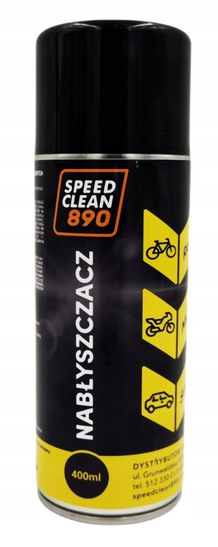 SPEEDCLEAN 890 WYPRZEDAŻ NABŁYSZCZACZ DO MOTOCYKLI, ROWERÓW I SAMOCHODÓW POJEMNOŚĆ 400ML