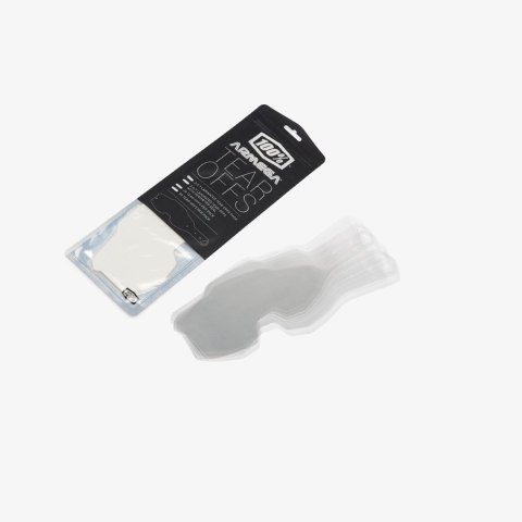 100 PROCENT ARMEGA / ARMATIC STANDARD TEAR-OFFS 50PK - ZRYWKI / ZRZUTKI DO GOGLI ARMEGA / ARMATIC 50 SZTUK
