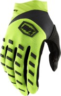 100 PROCENT RĘKAWICE CROSS/ENDURO AIRMATIC FLUO YELLOW/BLACK KOLOR ŻÓŁTY FLUO/CZARNY ROZMIAR XL