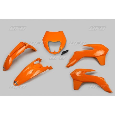 UFO KOMPLET PLASTIKÓW KTM EXC/EXCF '14-'16 Z OSŁONĄ LAMPY KOLOR POMARAŃCZOWY (KT524E127) UFO KOMPLET PLASTIKÓW KTM EXC/EXCF '14-'16 Z OSŁONĄ LAMPY KOLOR POMARAŃCZOWY (KT524E127)
