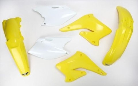 UFO KOMPLET PLASTIKÓW SUZUKI RMZ 250 '04-'06 KOLOR OEM (BIAŁY/ŻÓŁTY) (SU403E999) UFO KOMPLET PLASTIKÓW SUZUKI RMZ 250 '04-'06 KOLOR OEM (BIAŁY/ŻÓŁTY) (SU403E999)